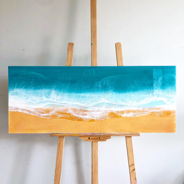 Beach art 1000mm x 400mm